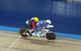 Emily Chilton and Natalie Jamieson - Manchester Velodrome